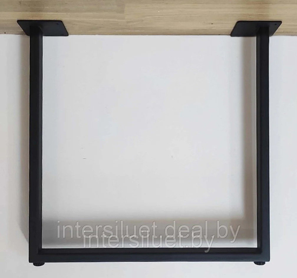 П-образная опора для стола "Boxie" 540хН500мм, полимер: белый, серый, черный - фото 2 - id-p203755124
