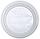 Тарелка одноразовая пластиковая десертная диаметр 16,5 см, 100 шт., белая, фото 2