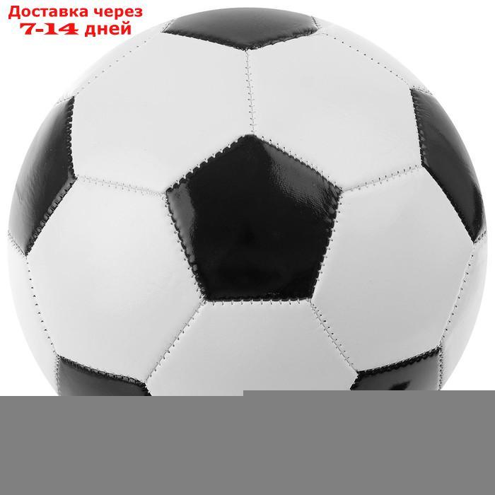 Мяч футбольный, машинная сшивка, PVC, размер 4, 290 г - фото 3 - id-p203390023