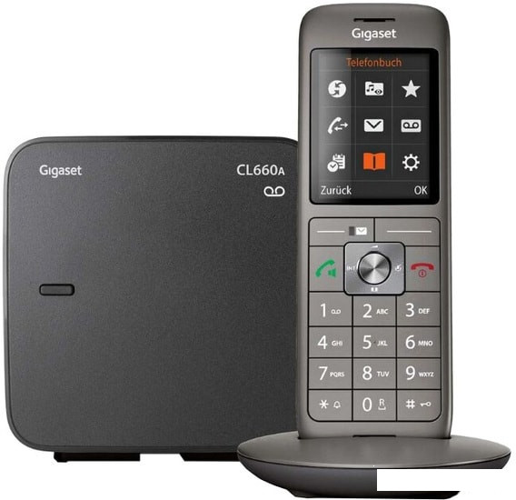 IP-телефон Gigaset CL660A (серый) - фото 1 - id-p202717886