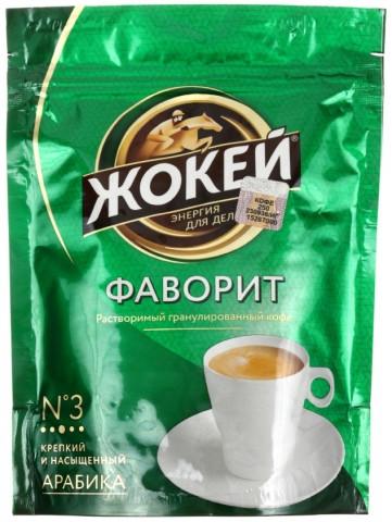 Кофе растворимый «Жокей» 75 г, «Фаворит» - фото 2 - id-p203761357
