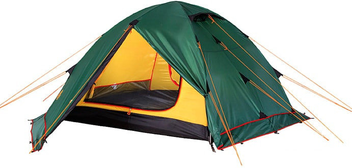 Треккинговая палатка AlexikA Rondo 2 Plus Fib (зеленый), фото 2