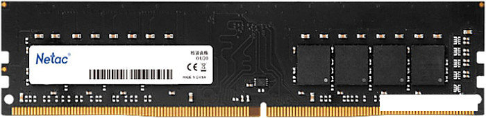 Оперативная память Netac Basic 8ГБ DDR5 4800 МГц NTBSD5P48SP-08, фото 2
