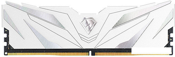 Оперативная память Netac Shadow II White 16ГБ DDR5 4800 МГц NTSWD5P48SP-16W, фото 2