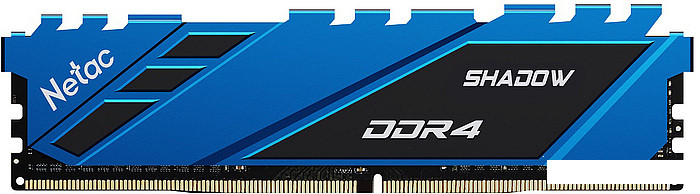 Оперативная память Netac Shadow 16ГБ DDR4 3200 МГц NTSDD4P32SP-16B - фото 1 - id-p185084550