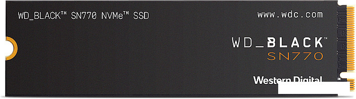 SSD WD Black SN770 NVMe 1TB WDS100T3X0E - фото 1 - id-p184475791