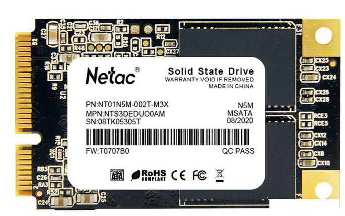 SSD Netac Внутренний SSD mSATA 2TB Netac N5M, фото 2