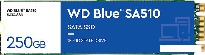 SSD WD Blue 250GB WDS250G3B0B, фото 2