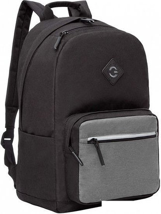 Городской рюкзак Grizzly RQL-218-2 (черный/серый), фото 2