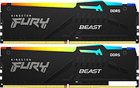 Оперативная память Kingston FURY Beast RGB 2x16ГБ DDR5 5200 МГц KF552C40BBAK2-32