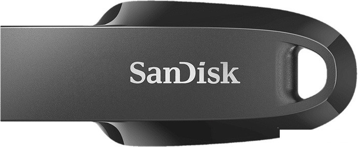 USB Flash SanDisk Ultra Curve 3.2 128GB (черный) - фото 1 - id-p193919655