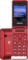 Кнопочный телефон Philips Xenium E2601 (красный)