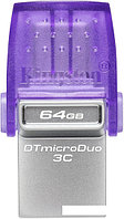 USB Flash Kingston DataTraveler MicroDuo 3C USB 3.2 Gen 1 64GB