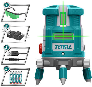 Лазерный нивелир Total TLL305205