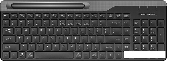 Клавиатура A4Tech Fstyler FBK25 (черный/серый)