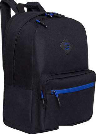 Школьный рюкзак Grizzly RQL-218-9 (черный/синий), фото 2