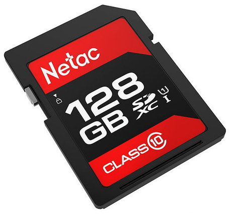 Карта памяти Netac SDXC 128GB U1/C10 Netac P600, фото 2