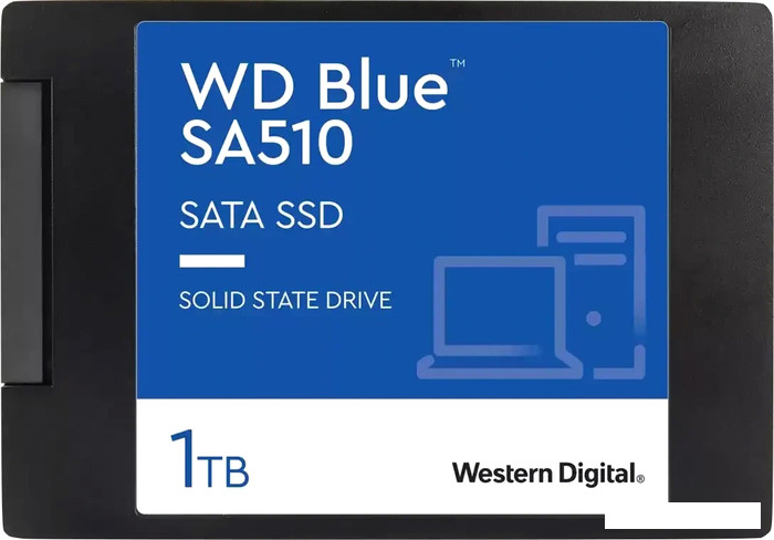SSD WD Blue SA510 1TB WDS100T3B0A - фото 1 - id-p194159269
