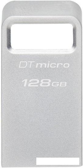 USB Flash Kingston DataTraveler Micro USB 3.2 Gen 1 128GB - фото 1 - id-p184905249
