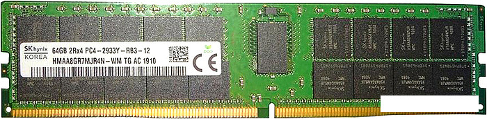 Оперативная память Hynix 64ГБ DDR4 2933 МГц HMAA8GR7MJR4N-WM - фото 1 - id-p195008901