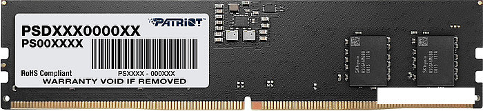 Оперативная память Patriot Signature Line 8ГБ DDR5 5600 МГц PSD58G560041, фото 2