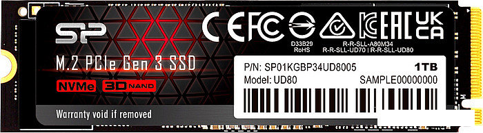 SSD Silicon-Power UD80 1TB SP01KGBP34UD8005, фото 2