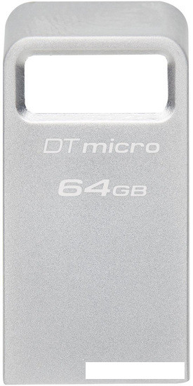 USB Flash Kingston DataTraveler Micro USB 3.2 Gen 1 64GB - фото 1 - id-p184905248