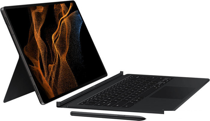 Чехол для планшета Samsung Book Сover Keyboard для Samsung Tab S8 Ultra (черный), фото 2
