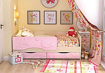 Кровать Алиса ваниль 1,6 м (5 вариантов цвета) фабрика Стендмебель, фото 2