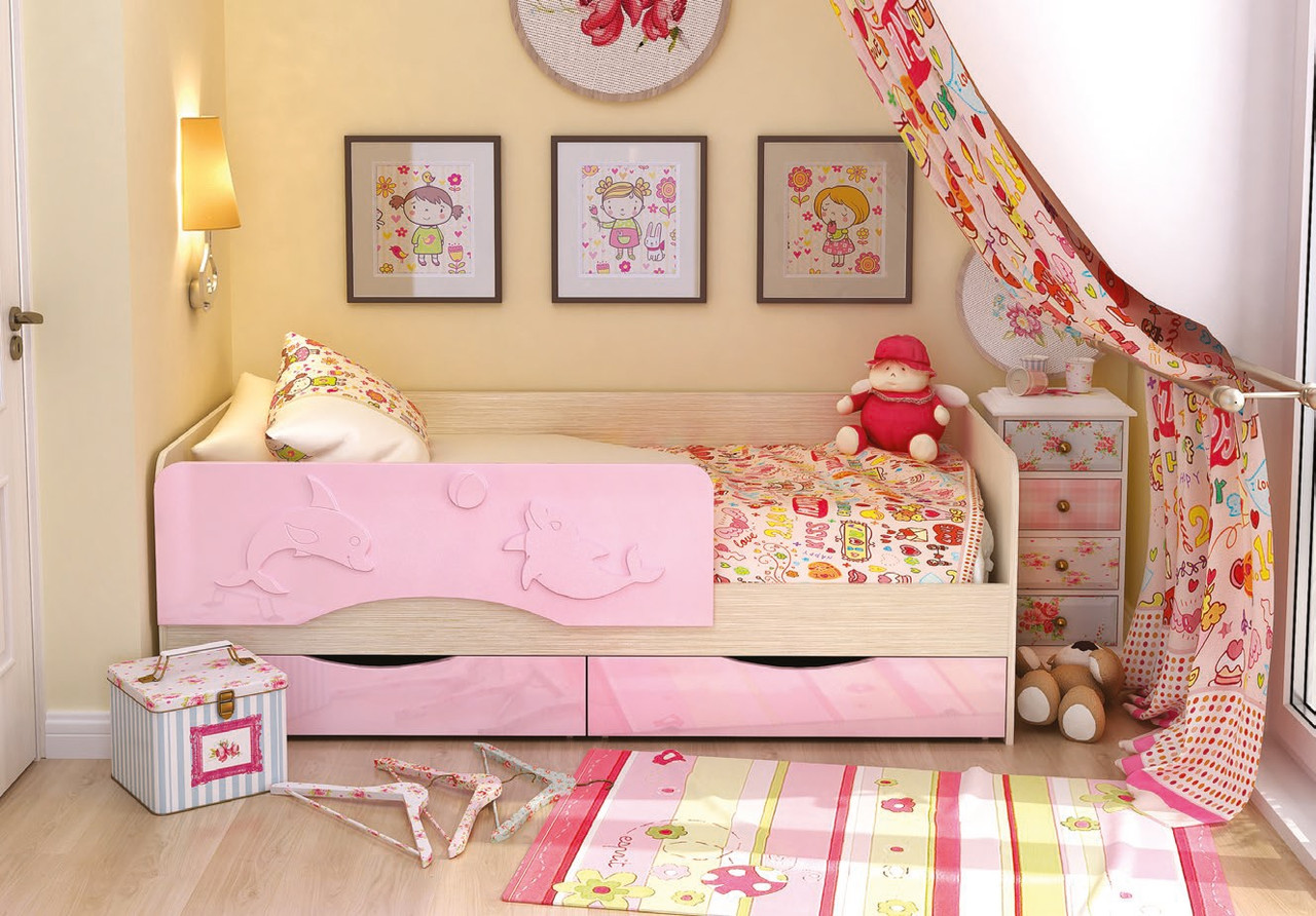 Кровать Алиса ваниль 1,6 м (5 вариантов цвета) фабрика Стендмебель - фото 4 - id-p113567459