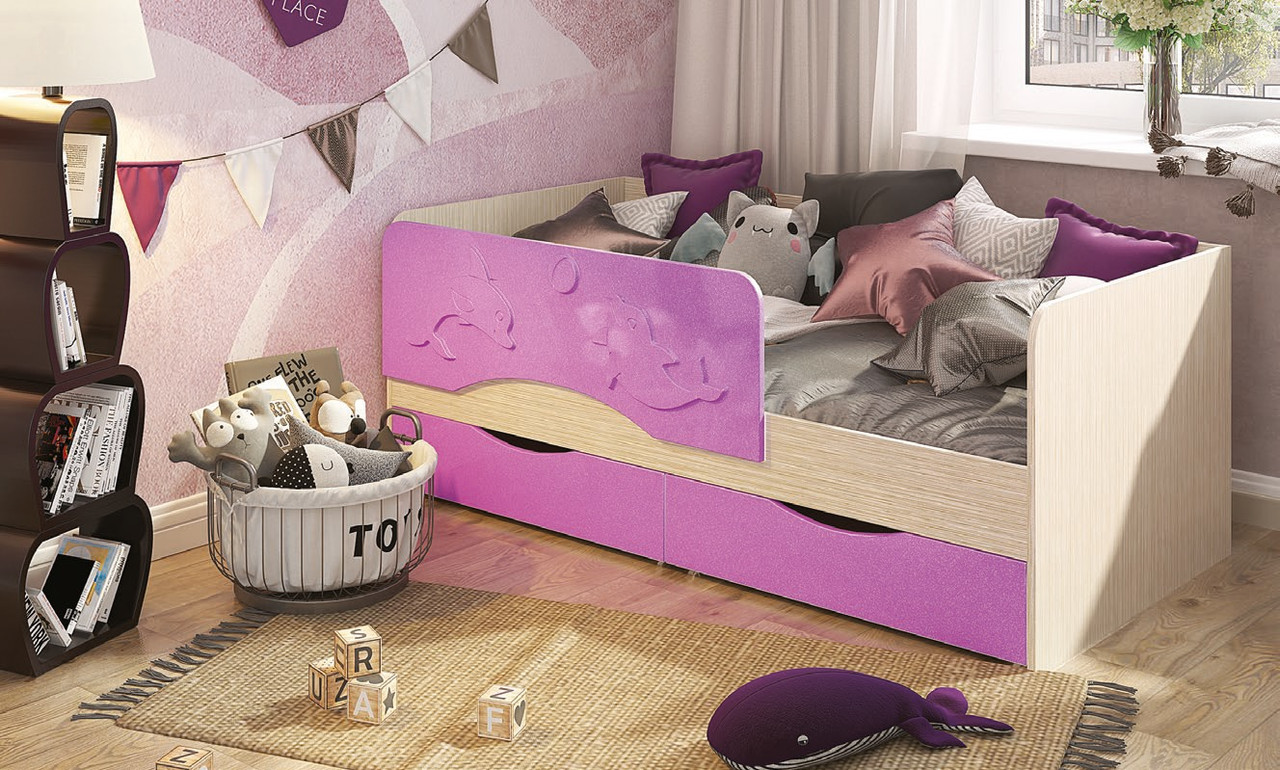 Кровать Алиса ваниль 1,6 м (5 вариантов цвета) фабрика Стендмебель - фото 6 - id-p113567459