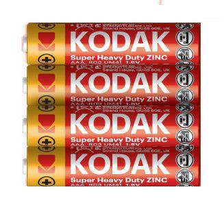 Батарейка - элемент питания Kodak Super Heavy Duty ZINC AAA/R03/4S 556443 - фото 1 - id-p203776135