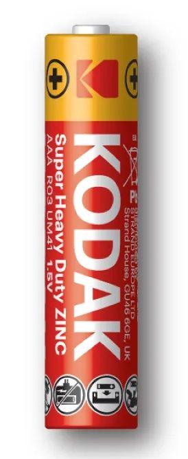 Батарейка - элемент питания Kodak Super Heavy Duty ZINC AAA/R03/4S 556443 - фото 2 - id-p203776135