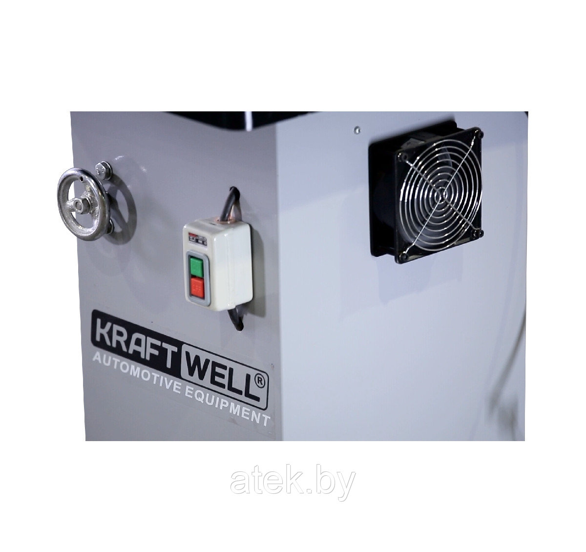 Станок для наклепки накладок на тормозные колодки (электро) KraftWell арт. KRW300E - фото 7 - id-p203776166