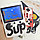 Портативная приставка с джойстиком Retro FC Game Box PLUS Sup Dendy 3 400in1 Синий с красным джойстиком, фото 7