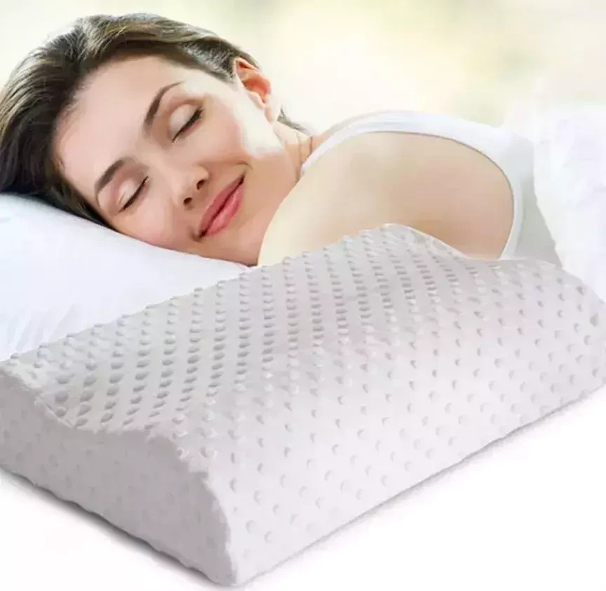 Ортопедическая подушка с эффектом памяти Memory Pillow (пупырышки) - фото 1 - id-p203775510