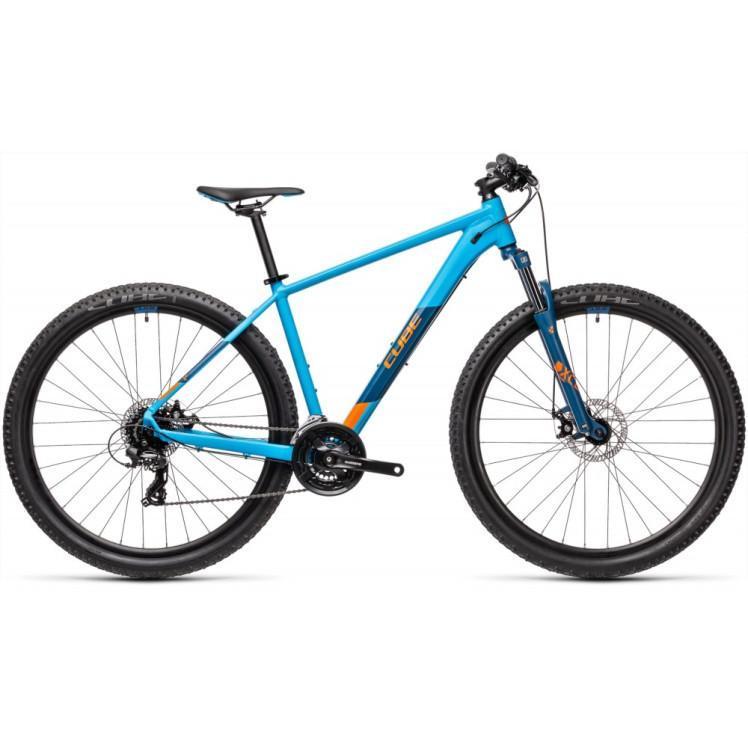 Горный велосипед (хардтейл) Велосипед Cube Aim blue?n?orange 17" / 29 / M - фото 1 - id-p203776524