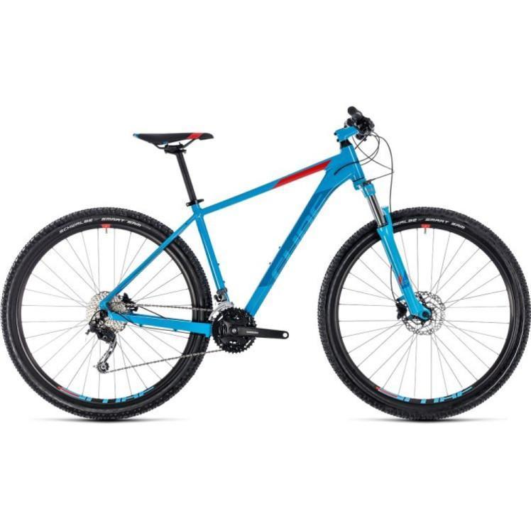 Горный велосипед (хардтейл) Велосипед Cube Aim SL 17" blue&#039;n&#039; red 2018 /Германия/ - фото 1 - id-p203776531