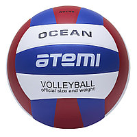 Мяч волейбольный ATEMI OCEAN, синт.кожа PU, син-красн-бел