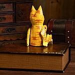 Сувенир деревянный «Кошка. Висячие лапки» 4,5*9*25 см, рыжий