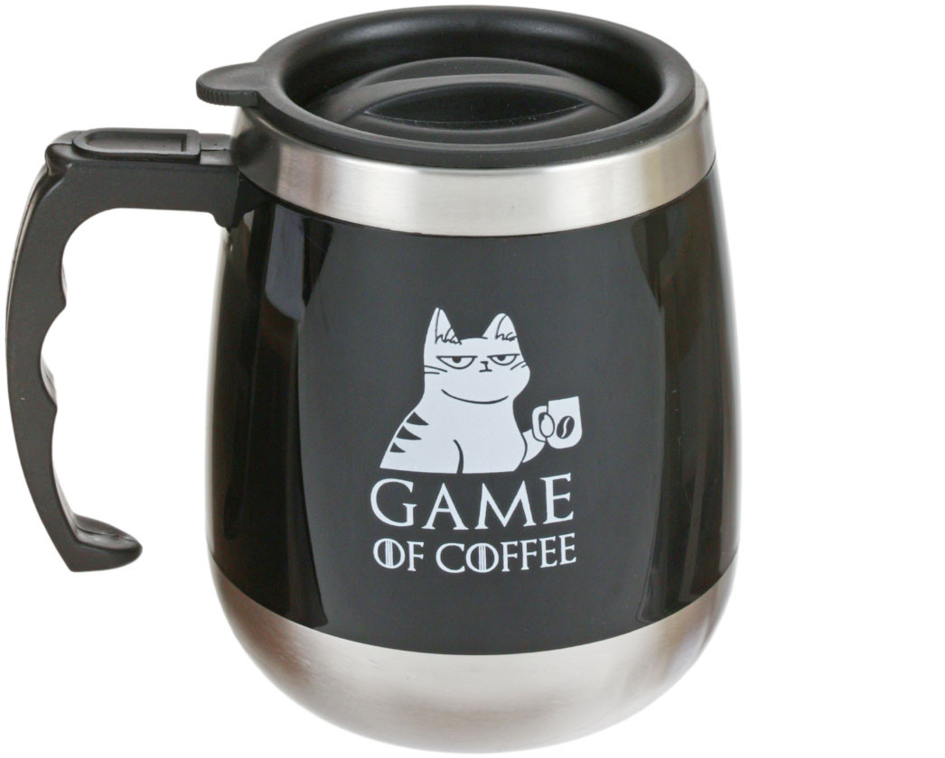 Термокружка Game of Coffee 400 мл - фото 3 - id-p203781846