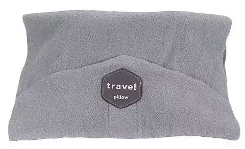 Шарф-подушка для поездок и путешествий Travel Pillow (темно-серый) - фото 7 - id-p203780005