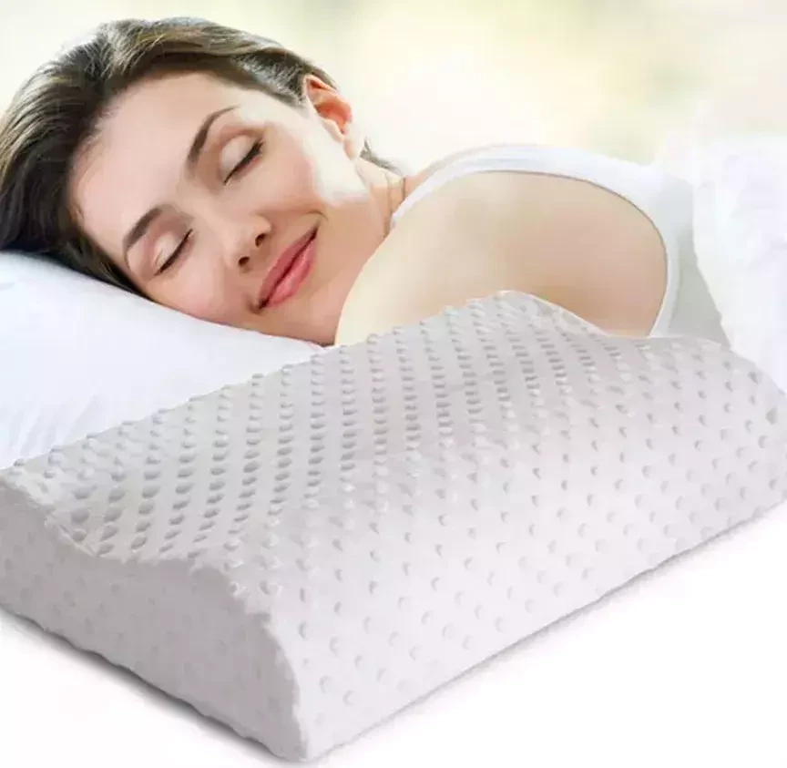 Ортопедическая подушка с эффектом памяти Memory Pillow (пупырышки) - фото 1 - id-p203780006