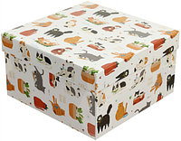 Набор квадратных коробок 3 в 1 Meshu World of Cats