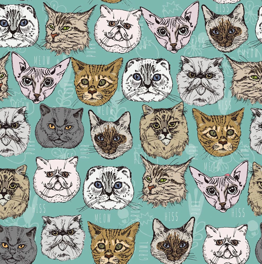 Чехол-накидка на автокресло универсальный Joy Textile 45*62 см, «Кошачьи советы»