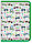 Папка для тетрадей на молнии пластиковая ErichKrause A4 228*327*30 мм, толщина пластика 0,55 мм, Neon Cats,, фото 2