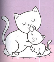 Раскраска «Раскраски и рисовалки для самых маленьких (котята)» 204*195 мм, 6 л.