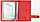 Обложка на автодокументы на кнопке комбинированная 10,5*14*0,8 см, «Красочный котик», красная белая вставка, фото 2