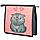 Папка для тетрадей на молнии «Модный кот» А5 233*200*65 мм, фото 6