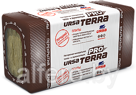 Плита теплоизоляционная из стекловолокна URSA TERRA 34-PN PRO 1250х610х100 20-22 кг/м3 12 шт